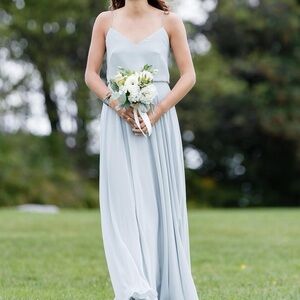 Jenny Yoo Light Blue Dress